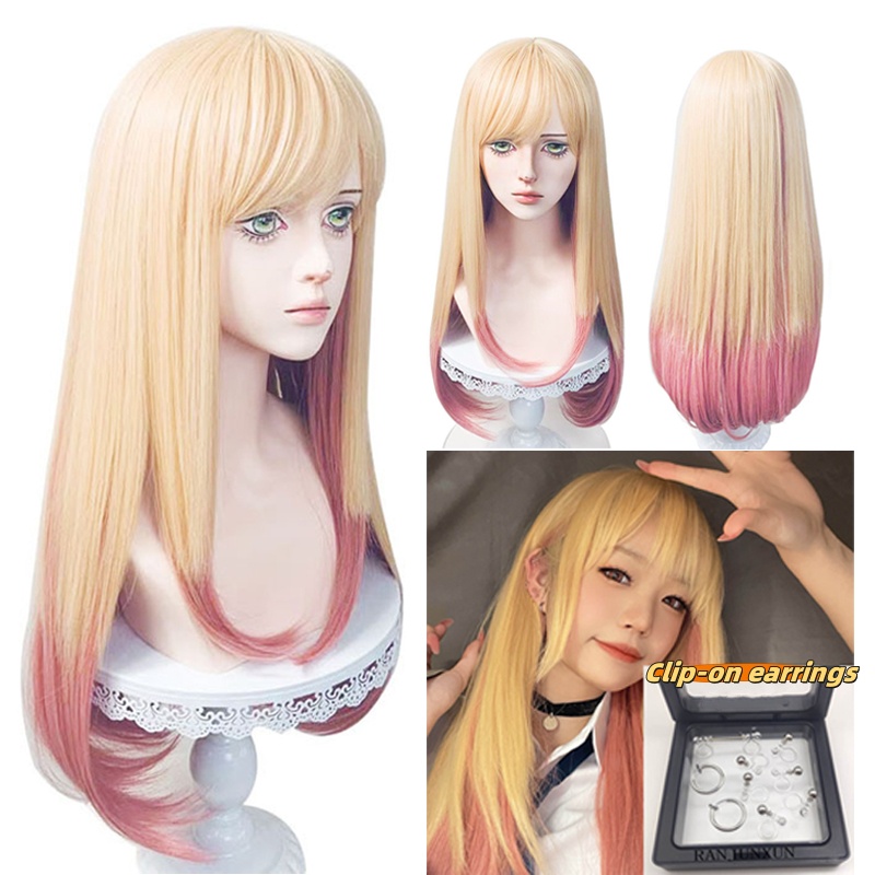 Kitagawa Anime Cosplay - باروكة تنكرية لدميتي My Dress-Up Darling
