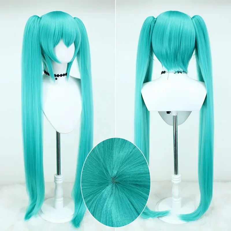 Anime Cosplay Blue Hair - باروكة تنكرية لميكو 2026 بطول 105
