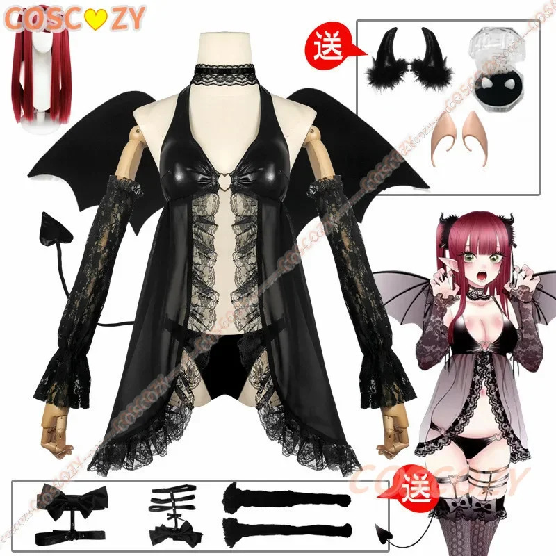 Kitagawa Anime Cosplay - كوسكوزي فستاني حبيبي كيتاجاوا مارين/ريزو كيون