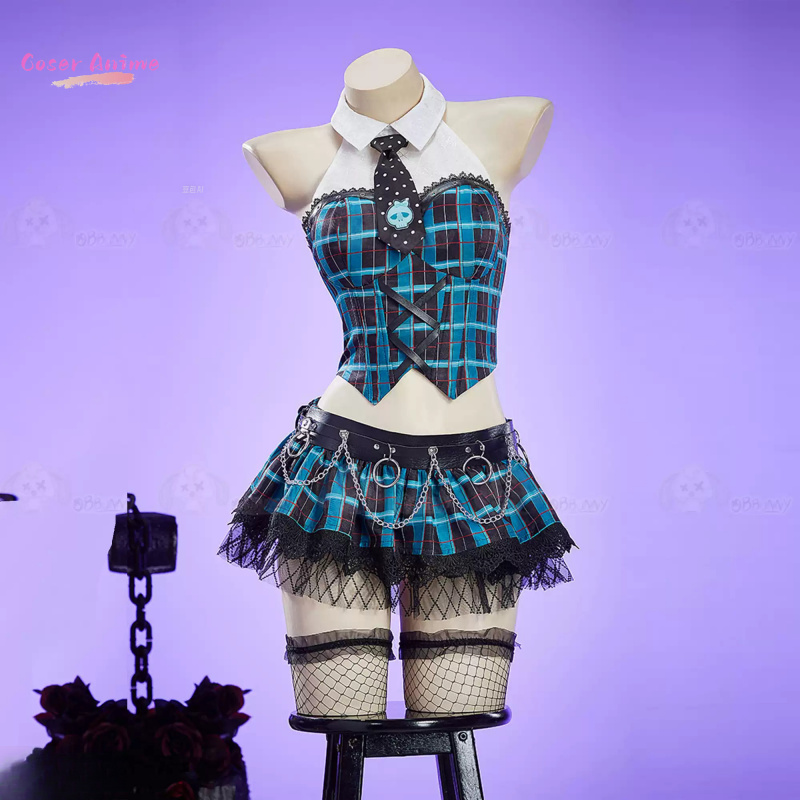 زي فرانكي ستاين التنكري - زي م - مراجعة Anime Cosplay Ladies وسعره