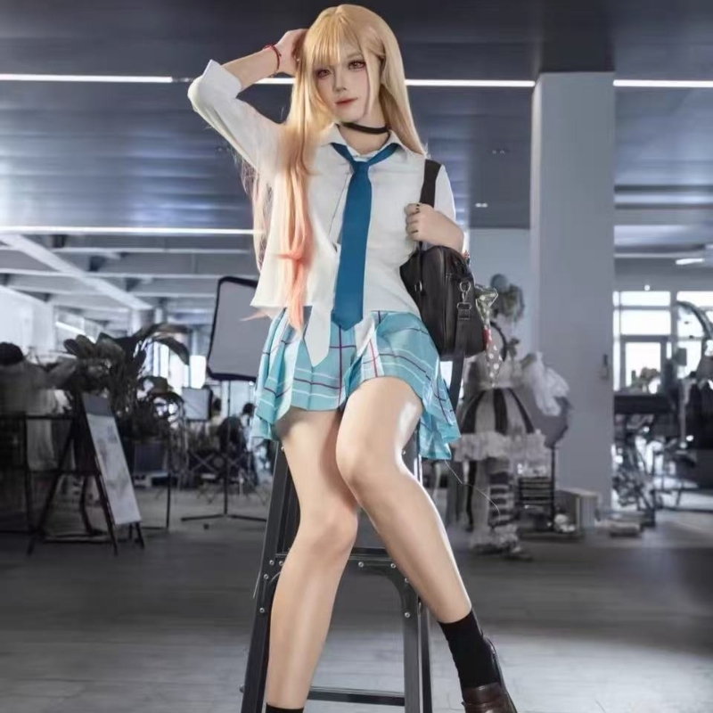 زي مدرسي أنمي JK، فستان خادمة، - مراجعة Kitagawa Anime Cosplay وسعره